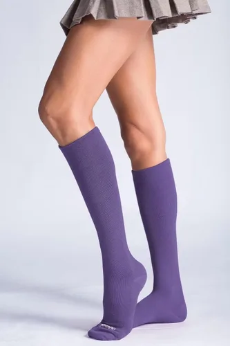 Vista 4 de JAVIE - Calcetines de compresión graduados de 80 % lana merino ultra suaves de 15 a 20 mmHg para mujeres y hombres