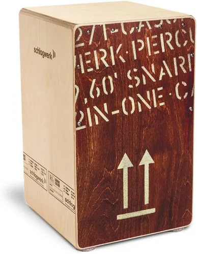 Vista 6 de Schlagwerk CP403 cajon repicador 2-en-1 – Mediano, Negro, L