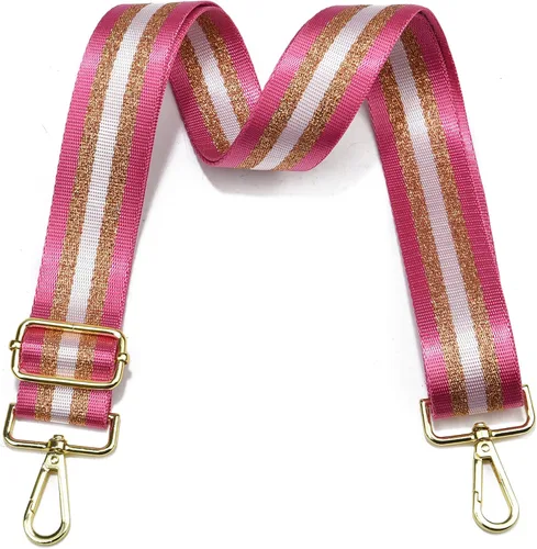 Vista 53 de LVYOUME Correa para bolso, accesorios plateados, correas anchas para bolsa, correa de hombro ajustable para bolsos