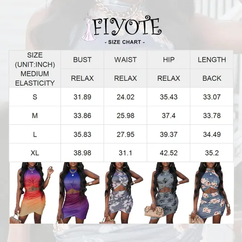 Vista 6 de FIYOTE - Vestido de noche sin mangas para mujer con abertura y nudo de corte entallado y ajustado