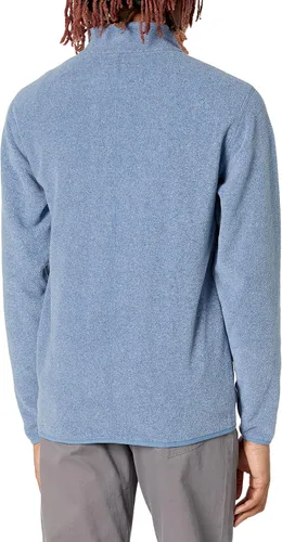 Vista 2 de Tienda Essentials - Chaqueta de vellón con cremallera completa para hombre (disponible en tallas para personas grandes y altas)