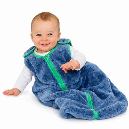 Vista 10 de baby deedee Sleep Nest Teddy - Saco de dormir para bebé, color marfil, pequeño (0-6 meses)