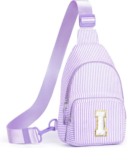 Vista 33 de YOOLIFE Regalos de Navidad para niñas adolescentes Bolso cruzado inicial con bandolera Bolso cruzado monograma para regalos de cumpleaños para niñas