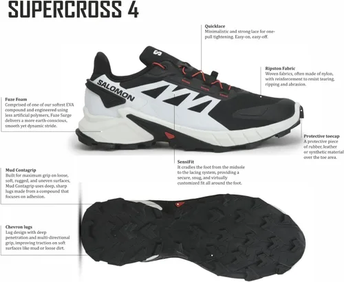 Vista 2 de Salomon Supercross 4 Trail Running Zapatillas Hombre
