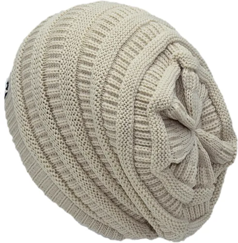 Vista 30 de C.C Winter Oversized Beanie Hat with Fuzzy Lining – Thick Knit Thermal Beanie for Cold Weather, Soft Warm Fleece Lined Cap