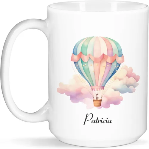 Vista 8 de Tazas de café personalizadas para niños, Taza personalizada para niños con nombre, Taza de café y té de chocolate caliente, Tazas de café, Taza