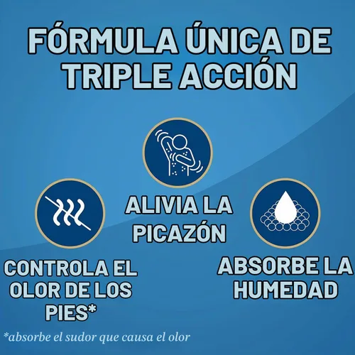Vista 4 de Gold Bond Polvo para pies medicado 4 oz., Control de olor y alivio de la picazón de máxima potencia