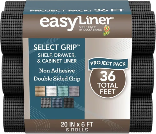 Vista 16 de Duck - Select Grip EasyLiner Forros para estantes y cajones Gris
