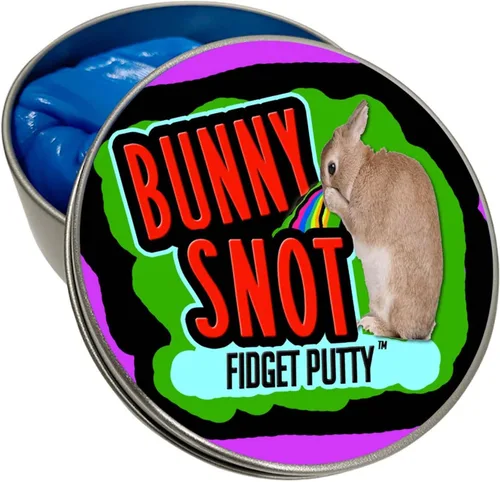 Vista 3 de Bunny Snot Therapy Putty – Divertido regalo de broma para adultos, masilla para el estrés, divertido regalo de conejito Booger novedoso para Pascua