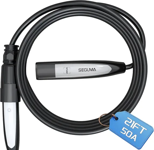 Vista 9 de SEGUMA Cable de extensión de cargador EV para Tesla, cable de extensión NACS para cargador NACS de nivel 1 y 2, conector de pared Tesla, cable