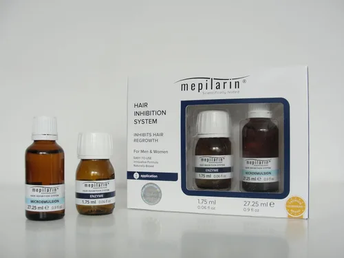 Vista 2 de Sistema de inhibición del cabello – Inhibidor del cabello - después de la depilación, depilación con cera - Nutre la piel