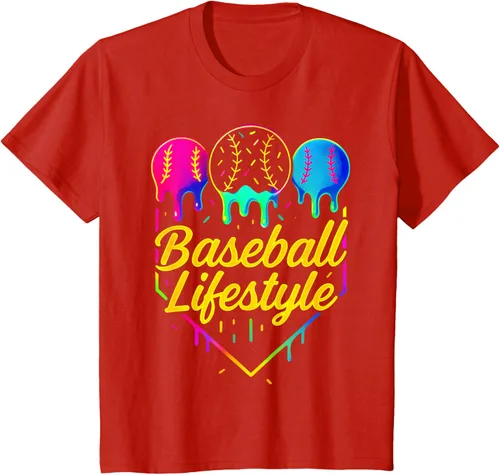 Vista 3 de Baseball Life Style 101 - Camiseta de béisbol para jóvenes