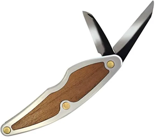 Vista 8 de Flexcut Pocket Jack para tallar 2.0, navaja estilo cuchillo de tallar de madera ligera con 4 cuchillas, fabricada en EE. UU. JKN289