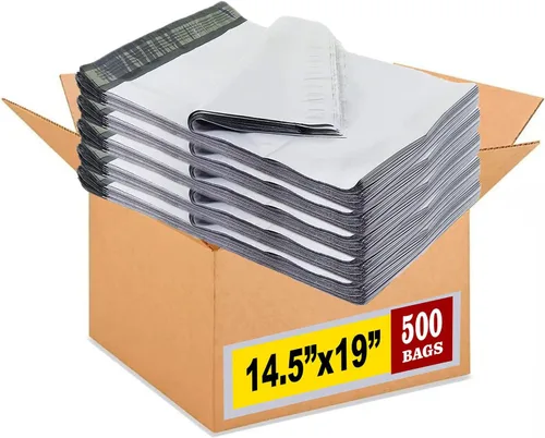 Vista 23 de iMBAPrice - Bolsa de correo para sobres, familiar , 25,4 x 33 cm. Impermeable, resistente al desgarro, para camisetas, ropa, libros