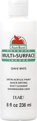 Vista 16 de Apple Barrel Pintura multisuperficie en varios colores (8 onzas), color negro