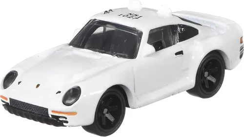 Vista 2 de Hot Wheels Vehículos de leyendas del circuito cultural del automóvil para niños de 3 años en adelante, colección premium de vehículos a escala 1:64