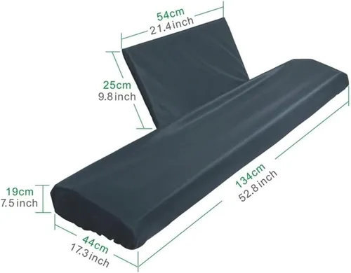 Vista 2 de 88 Key Digital Piano Keyboard Cover for Lagrima LAG‑88P