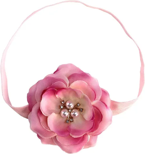 Vista 7 de Mameluco de verano con diseño floral y volantes para niña bebé, con diadema