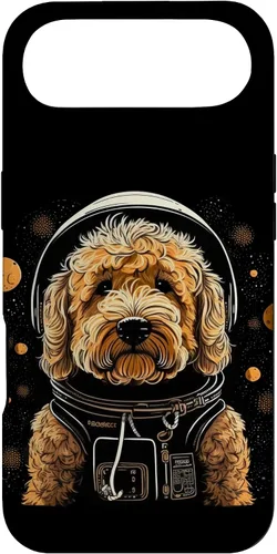 Vista 27 de Outer Space - Carcasa para iPhone 17, diseño de astronauta de la galaxia
