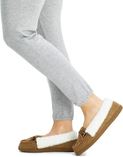 Vista 7 de Jessica Simpson - Mocasines de microgamuza para mujer, para interiores y exteriores