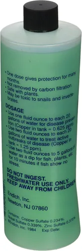 Vista 2 de (Endich) ACP0016G Tratamiento verde para peces marinos, 16 onzas