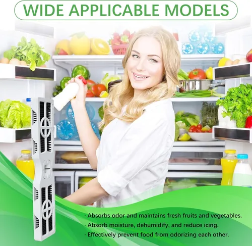 Vista 4 de Kailaren Filtros de aire para refrigerador FRGPAAF2 compatibles con filtro de aire Frigidaire FRGPAAF2 PureAir AF-2, FRFC2323AS, FRFC232LAF
