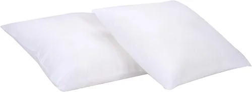 Vista 9 de Ramanta Home Juego de 2 cojines de 12 x 20 pulgadas – Almohadas blancas para sofá o cama, relleno de cojín de funda