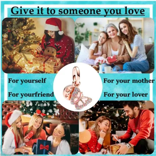 Vista 3 de PAGOGO Joyas de plata de ley 925 con circonita cúbica para mujer, pulseras y collares, regalo del día de la madre para mujeres y niñas