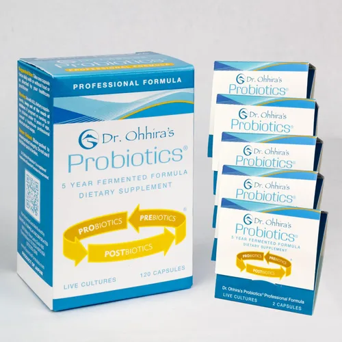 Vista 10 de Essential Formulas Dr. Ohhira's Probiotics Professional Formula - 60 cápsulas con 3 muestras de tamaño de viaje (bono de 6 cápsulas)