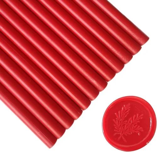 Vista 9 de 12 barras de cera para sellar pistola de pegamento para sello de cera, palos de cera PORXFLY Seal ideales para sobres de tarjetas, envoltura de Negro