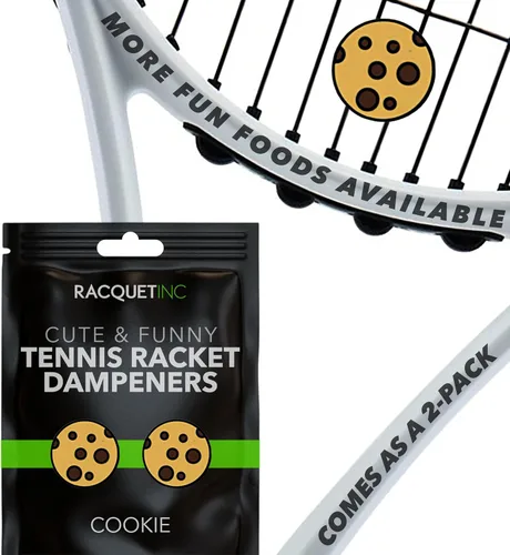 Vista 31 de Racquet Inc Regalos de Tenis - Amortiguadores de Vibración para Raqueta de Tenis - Absorbe Choques, Reduce la Vibración de las Cuerdas para Mejor