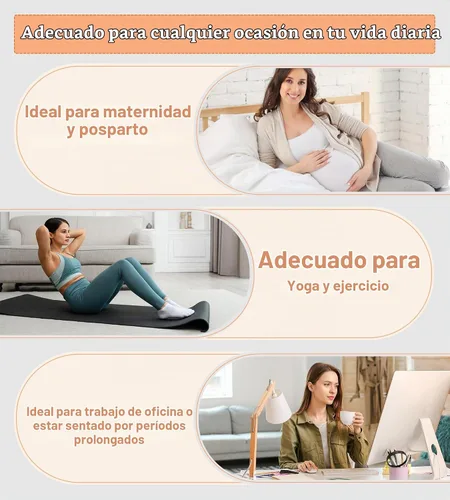 Vista 5 de MISSWHO - Ropa interior de algodón para mujer, de cintura alta, suave, transpirable, paquete múltiple Multi-paz