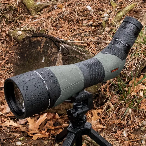 Vista 5 de Athlon Optics Argos HD 20-60x85 - Alcance de detección - 45 grados, verde/negro