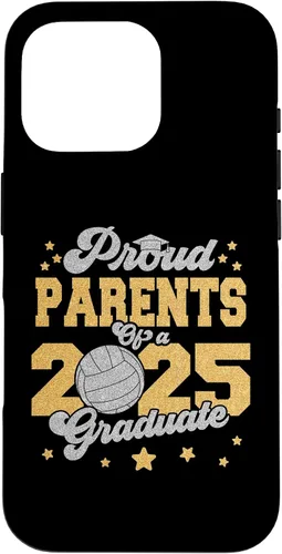 Vista 20 de iPhone 16 Parents of a 2025 Graduate Prom Graduation 25 VolleyBall Case