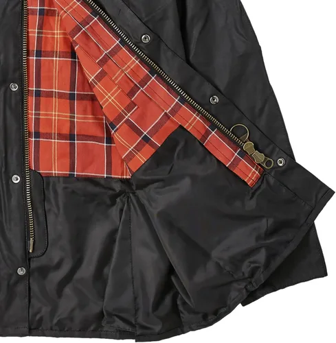 Vista 8 de Barbour Chaqueta Ashby Wax para hombre, Verde Oliva