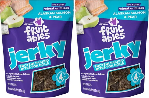 Vista 9 de Fruitables Golosinas para perros – Bocadillos enteros – Bisonte a la parrilla y golosinas para perros – Golosinas saludables para perros – 5 onzas