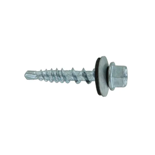 Vista 11 de Fasteners Plus ST Fastening Kwikseal Woodbinder Tornillos de Metal a Madera #10 X 1 Burgundy con Arandela de Goma EPDM, 250 Unidades - Diseñados