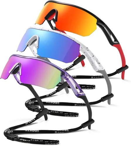Vista 33 de Kids Sunglasses Youth Baseball Sunglasses for Boys Girls 3-12 Polarized Softball Sports Goggles UV Protection