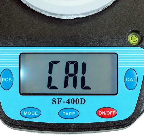 Vista 5 de Horizon SF-400D - Báscula digital de precisión (17.64 oz x 0.00 oz), base grande, función de conteo