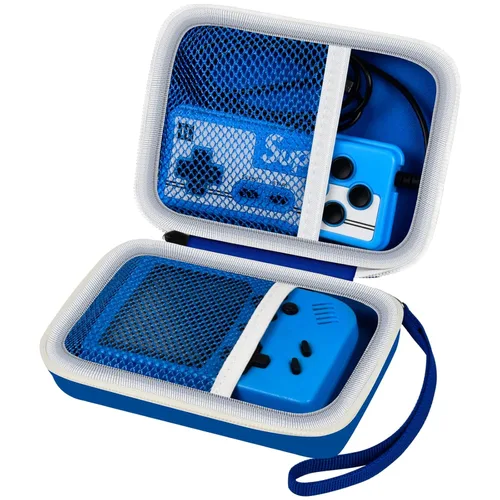 Vista 9 de Case Compatible with Retro Handheld Game Consoles/ R36S/ RG353V -Travel Storage Holder Organizer for Game Boy Mini, Retro Mini Players, and More