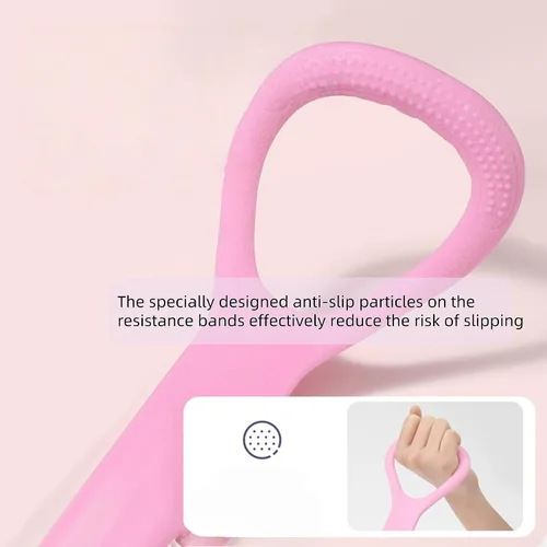 Vista 3 de 3 bandas de resistencia para figura 8, bandas de ejercicio para espalda, banda elástica para fitness, banda elástica para expansor de pecho, cuerda