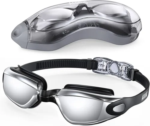 Vista 16 de Aegend Swim Goggles, Swimming Goggles No Leaking Full Protect Adult Youth