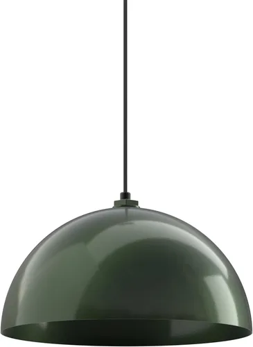 Vista 137 de Steel Lighting Co. Melrose - Lámpara colgante Montada en el techo Cúpula redonda de 18 pulgadas Estilo moderno contemporáneo de granja