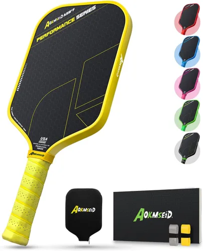 Vista 10 de Sport AKS Performance Series Pickleball Paddle Carbon Fiber Paddles Set with Toray T700 Friction Surface, 16mm Powerful Polymer Core, Good Control &