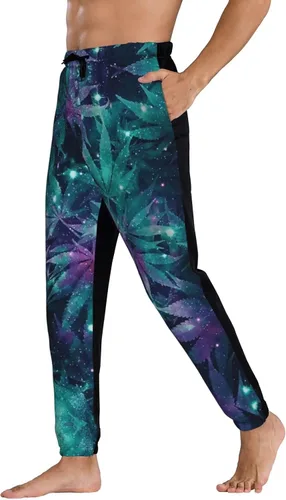 Vista 4 de Pantalones deportivos geométricos tribales aztecas para hombre, pantalones deportivos divertidos, pantalones casuales de entrenamiento