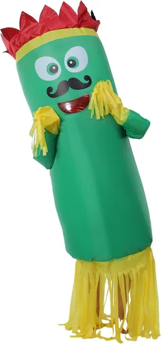Vista 3 de NBSAIRMO Inflatable Tube Man Costume, Air Dancers Suit for Men, Tube Guy for Women, Blow up Halloween Costumes