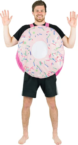 Vista 4 de Donut de adultos disfraz