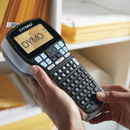 Vista 2 de Rotuladora DYMO con adaptador LabelManager 420P - Rotuladora de alto rendimiento, recargable, conectividad con PC y Mac, pantalla retroiluminada