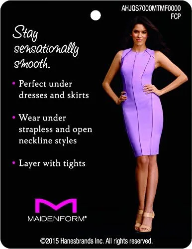 Vista 4 de Womens Convertible Slip With Built In Bra & Anti-Static Fajas Shapewear FL2304