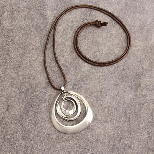 Vista 3 de Collares de cuentas de colores para mujer, collar de perlas turquesas, collar de cuentas de playa de verano, collares bohemios para mujer